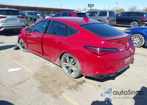 2024 Acura Integra A-Spec Technology из США, поврежденный, VIN 19UDE4H67RA009659